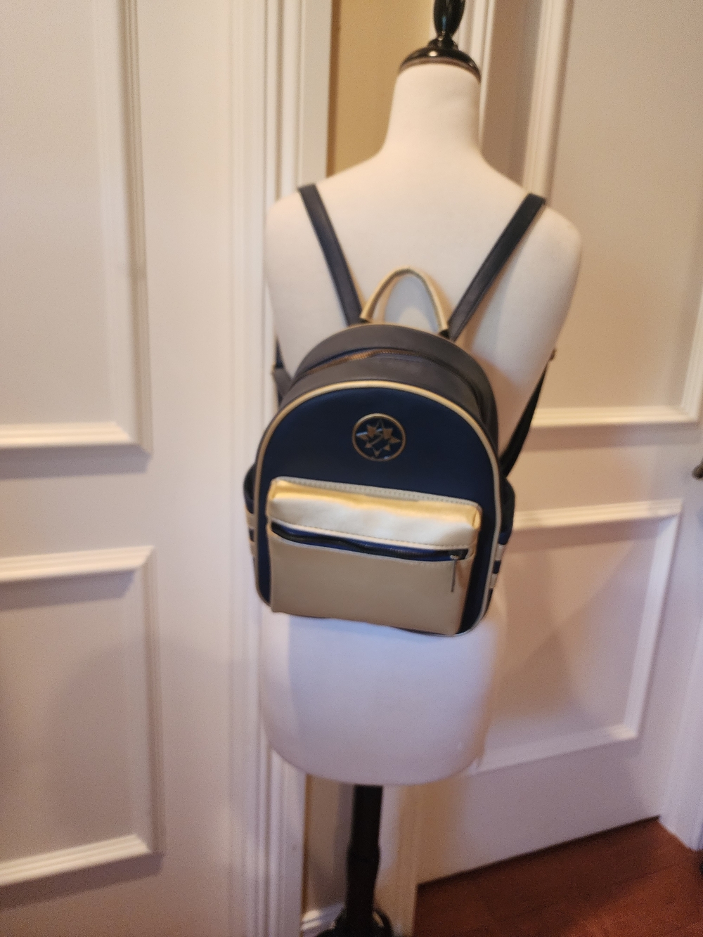 Marvel Navy and Gold Mini Backpack